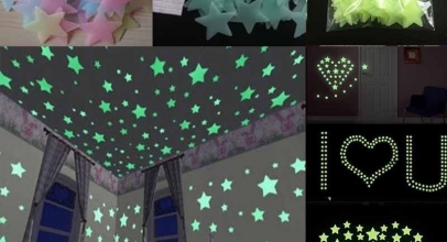 100 Stück Glow in the dark – Leuchtsterne Aufkleber-Set für 1,99€ inkl. Versand!