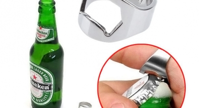 2x Edelstahl Flaschenöffner-Ring für 1,73€ inkl. Versand!