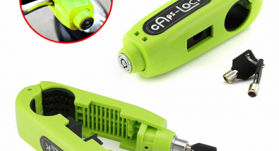 2x Motorrad Schloss alle Roller Bremshebelschloss Gasgriff Lock mit 4 Schlüssel für 17,98€ inkl. Versand!