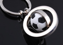 Schlüsselanhänger Fußball -3D rotierend für 1,13€ inkl. Versand