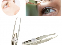 Präzisions-Pinzette mit LED Spotlight für 1,-€ inkl. Versand