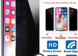9H HD Privatsphäre Hartglas Displayschutzfolie für iPhone X XS XR 8/7/6/6S ab 2,40€ inkl. Versand!