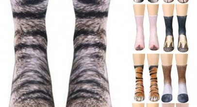 Tiersocken mit verschiedenen Motiven 3D Fußsocken ab 1,70€ inkl. Versand!