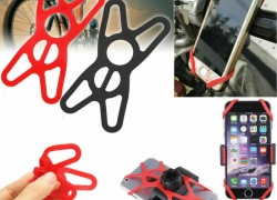 Fahrrad Silikon Universalhalterung für 1,-€  inkl. Versand!