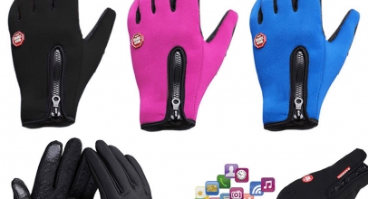 1 Paar Unisex Fleece Freisprech-Handschuhe für 7,22€ inkl. Versand