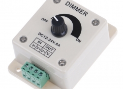 Universal-LED Dimmer 12V bis 24V/8A für 2,65€ inkl. Versand