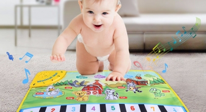 Kinder Musik- und Spielmatte für 7,08€ inkl. Versand