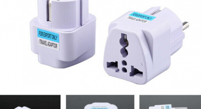EU Stecker Reisestecker Adapter US UK AU zum Steckdosenadapter Travel Konverter ab 1,46€ inkl. Versand!