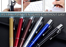 Nachfüllbares Feuerzeug als Kugelschreiber für 6,95€ inkl. Versand!