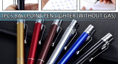 Nachfüllbares Feuerzeug als Kugelschreiber für 6,95€ inkl. Versand!
