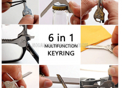 6-in-1 True Utility Keyring Multifunktionswerkzeug für 1,94€ zzgl. Versand!
