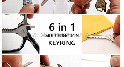 6-in-1 True Utility Keyring Multifunktionswerkzeug für 1,94€ zzgl. Versand!