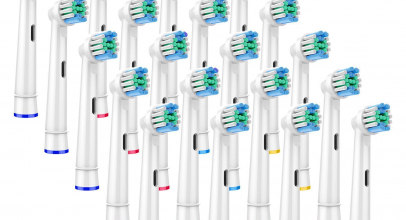 20x Dentalogix Aufsteckbürsten für Oral B Ersatzbürsten, Bürstenköpfe für die elektrische Zahnbürste zum Preis von 9,65€ inkl. Versand!