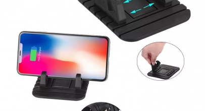 Auto Armaturenbrett Antirutsch Matte Gummi Halterung Ständer für 1,19€ inkl. Versand!