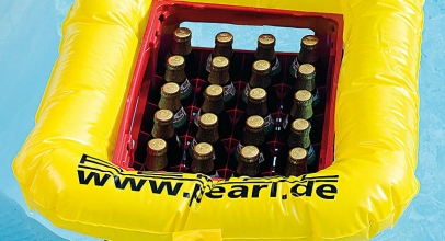 Getränkekasten-Schwimmring für 8,90€ inkl. Versand
