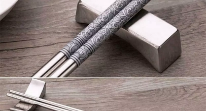 2 Paar Asia Essstäbchen lang aus rostfreiem Edelstahl für 6,99€ inkl. Versand!