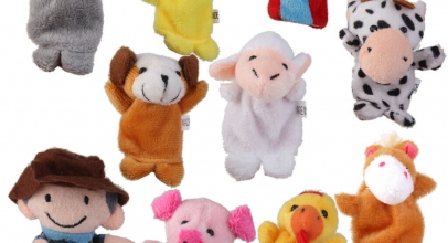 10x Kinder Fingerpuppen-Set Bauernhof Tiere für 4,99€ inkl. Versand!