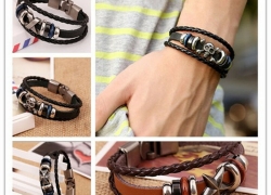 Unisex Leder Surferarmband ab 1,19€ inkl. Versand!