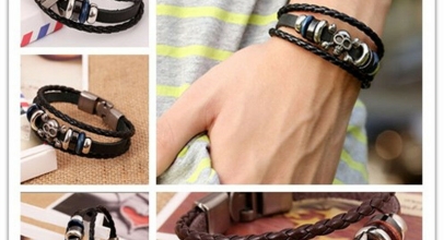 Unisex Leder Surferarmband ab 1,19€ inkl. Versand!