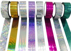 Hologramm Designer Klebeband Tape Dekoband 19mm x 10m für DIY Gestaltung für 4,69€ inkl. Versand!