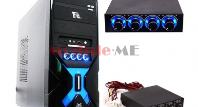 PC 4-Kanal Lüftersteuerung/Kühlung für 6,69€ inkl.Versand