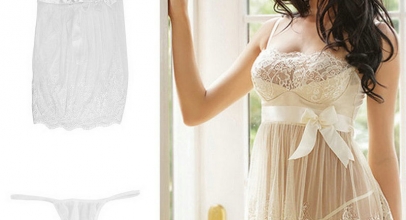 2-teiliges Babydoll und G-String Set für 3,91€ inkl. Versand