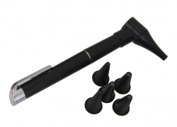 Otoskop mit Licht + 5 Trichter für Hals-, Nasen- und Ohrenheilkunde für 3,44€ inkl. Versand!