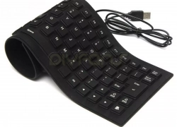 Faltbare, flexible, wasserdichte USB Mini Silikon-Tastatur für 10,16€ zzgl. Versand!