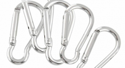 5x Aluminium Karabinerhaken für 1,49€ inkl. Versand!