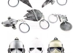 Star Wars Serie Metall Schlüsselring Schlüsselanhänger Keychain ab 2,71€ zzgl. Versand!