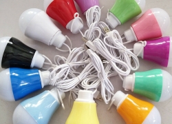 USB LED Camping Leuchte Glühbirne 5W mit Aufhänger für 3,52€ inkl. Versand!