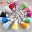 USB LED Camping Leuchte Glühbirne 5W mit Aufhänger für 3,52€ inkl. Versand!