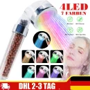 1 x LED Duschkopf mit 7 Farben Farbwechsel ohne Batterien für 10,44€ inkl. Versand!