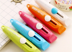 Mini Paket-/Blisterfolien Cutter Allzweckmesser versenkbar für 1,-€ inkl. Versand