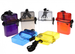 Wasserdichte Kunststoff Aufbewahrungsbox mit Umhängekordel für 4,03€ + 0,09€ Versand!