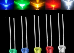 100x LEDs in verschiedenen Farben für 1,-€ inkl. Versand