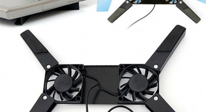 USB Laptop-Bodenkühlung mit 2 Lüfter für 3,11€ inkl. Versand!
