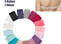 10x BH Verschluss-Verlängerung mit 3 Reihen mit 2 Haken für 2,22€ inkl. Versand!