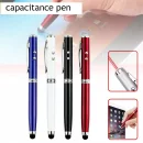 4 in 1 Multifunktional Bildschirm-Stift Kugelschreiber LED Laser Lampe für 4,94€ inkl. Versand!