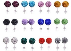 1 Paar Shamballa Ohrstecker ab 1,99€ inkl. Versand