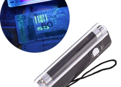 Kompakter UV-Geldscheinprüfer mit integrierter Taschenlampe für 4,21€ inkl. Versand