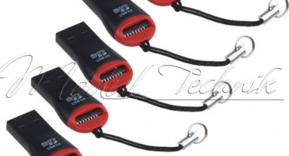 5x Mini USB 2.0 Micro SD/TF/T-Flash-Speicher Kartenleser als Schlüsselanhänger für 1,06€ inkl. Versand!