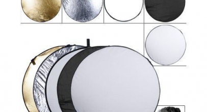 5-in-1 Tragbarer Licht Reflektor + Tragetasche mit Reißverschluss für 5,72€ inkl. Versand