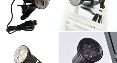 USB 3 LED Klemmspot für PC/Notebook für 2,79€ inkl. Versand