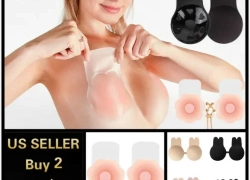 1 Paar Selbstklebende Push Up Silikon Bra Cover ab 2,64€ inkl. Versand!