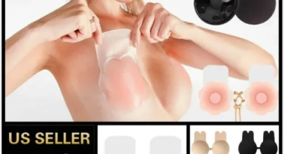 1 Paar Selbstklebende Push Up Silikon Bra Cover ab 2,64€ inkl. Versand!