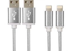 2x iGard iPhone6S/6 Plus/SE/5S USB Premium Nylon Datenladekabel für 6,90€ inkl. Versand